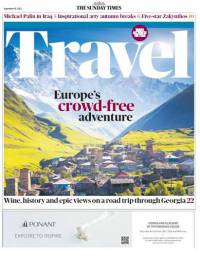 مجله The Sunday Times Travel – 18 September, 2022