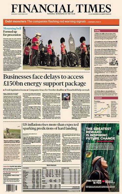 مجله Financial Times UK – September 14, 2022